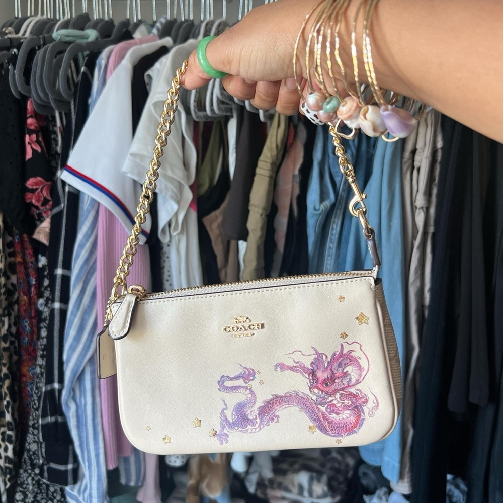 Coach Nolita 19 Lunar New Year Signature Canvas & Dragon